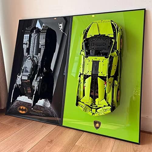 【訳あり・新品】 レゴDCバットマン1989バットモービル76139ビルディングキット用iLuaneディスプレイウォールボード、積み木用コレクター向けディスプレイウォールボード、レ 【3353388494】(21322円)