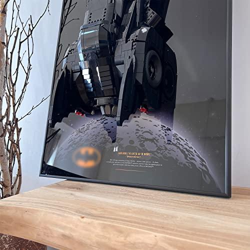 【訳あり・新品】 レゴDCバットマン1989バットモービル76139ビルディングキット用iLuaneディスプレイウォールボード、積み木用コレクター向けディスプレイウォールボード、レ 【3353388494】(21322円)