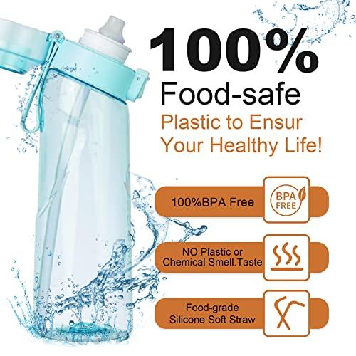 フルーツの香りウォーターボトル、エアアップ用ポータブル香りウォーターカップ新フレーバーポッド、屋外でのバースデーギフトに適したスポーツウォーターカ フルーツの香りウォーターボトル エアアップ用ポータブル香りウォーターカップ新フレーバーポッド