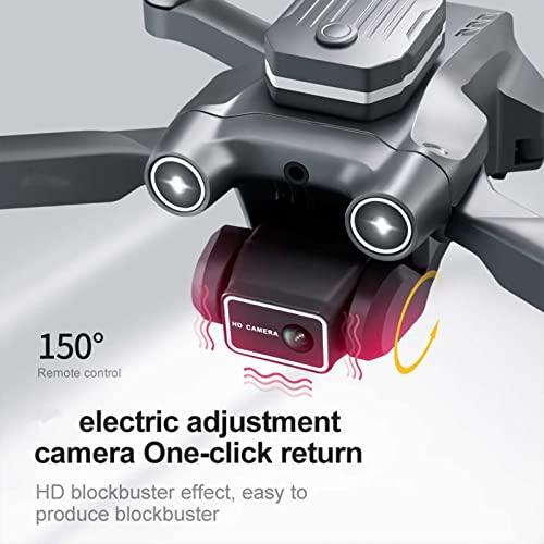 「人气商品」 K9シリーズ折りたたみドローンデュアルカメラ付き-4 K HDカメラ、LEDライト、3段飛行速度、ヘッドレスモード、高度保持モード、RCクアッドコプター (電池付 【DG3686395118】(134231円)