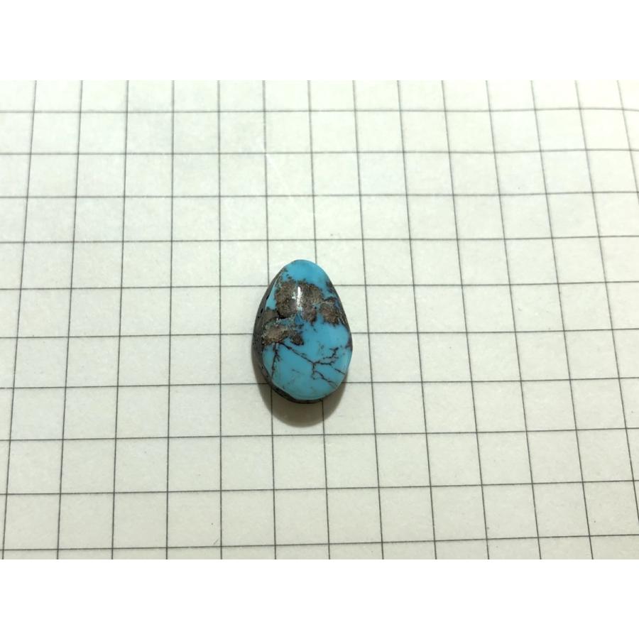 アメリカン ターコイズ ビズビー インディアン ハンドメイド ジュエリー 4.6カラット 590