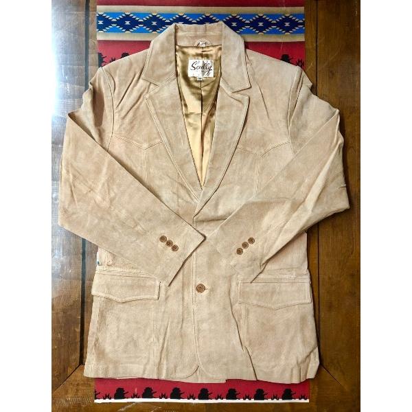 Scully スカリー レザー ジャケット ウエスタン調 38 : WILD