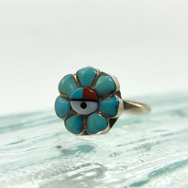 y*g様 アメリカンシルバーリング 1987年 USA製G&S社1987年製アメリカンヴィンテージスカルバイカーリング