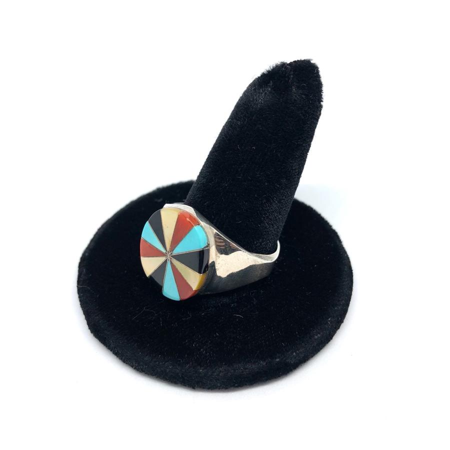 シルバーリング　インディアンジュエリー セール】【サイズ調整可能】シルバー925 リング インディアン