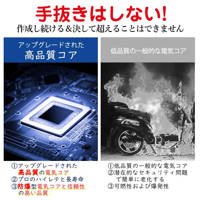 ジャンプスターター エンジンスターター 12V 大容量 12000mAh LEDライト 警告灯 ポータブル電源 緊急始動非常用電源 モバイルバッテリー PSE認証｜wildwide｜08