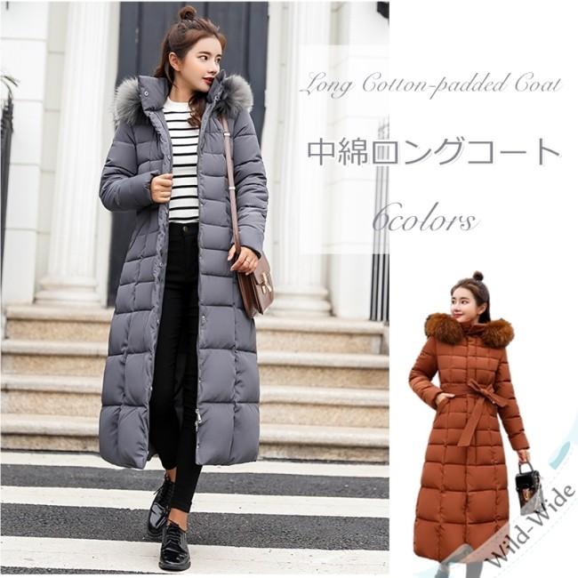 中綿ロングコート フード付き ロング丈 アウター レディース あったか 厚手 軽い 暖かい 羽織り 冬コート 大きいサイズ Sun ワイルド ワイド 通販 Yahoo ショッピング
