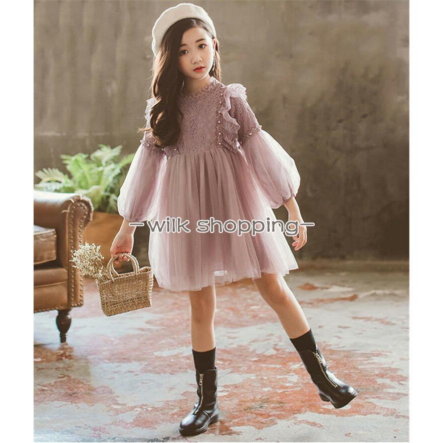 子供服 女の子 ワンピース 発表会 七五三 お受験 子ども ドレス フォーマル ワンピース 結婚式 可愛い 通学 入学式 演奏会 ジュニア ガールズ キッズ | ブランド登録なし | 01