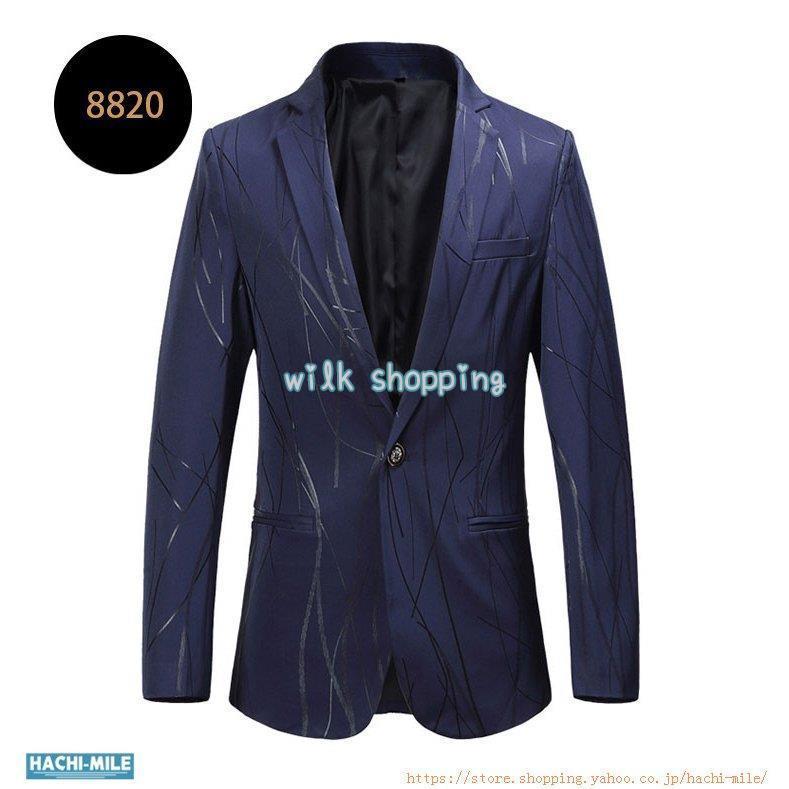 テーラードジャケット メンズ おしゃれ 花柄ジャケット 大人 ホスト