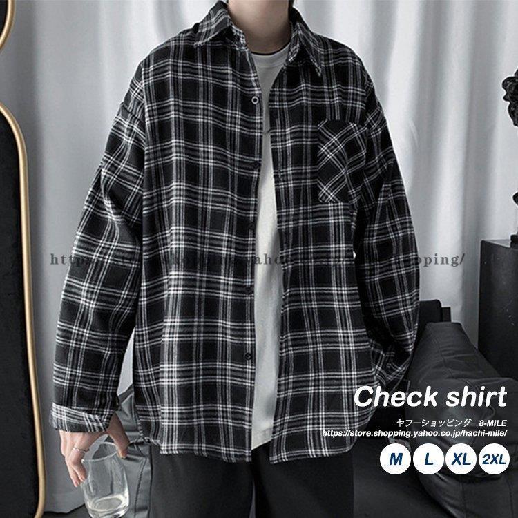 長袖シャツ メンズ チェック柄シャツ 長袖 シャツ チェック柄 カジュアルシャツ シャツジャケット 爽やか 夏 春秋 Kk0127 Wikou45 Wilk Shopping 通販 Yahoo ショッピング