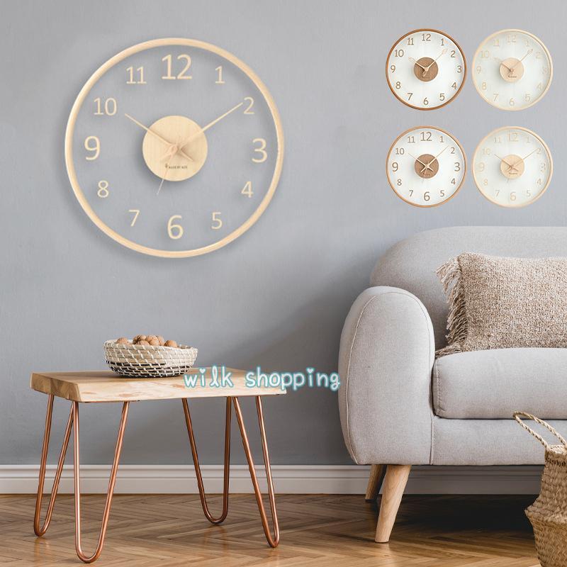 壁掛け時計 掛け時計 静音 おしゃれ 時計 デジタル 北欧 シンプル