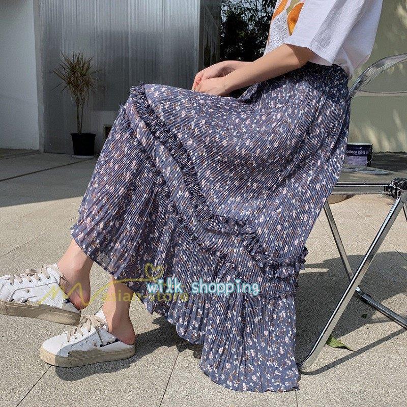 スカート ロング 秋 花柄 柔らか ボトムス レディース ロングスカート マキシ丈 シンプル 無地 カジュアル 着痩せ コーデ 春 夏 秋代 30代 40代 50代 夏物 Kk05 Mfz115 Wilk Shopping 通販 Yahoo ショッピング