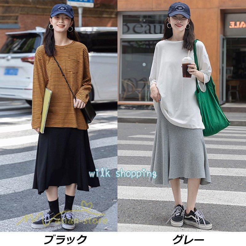 スカート マタニティスカート Aライン レディース 春 夏 着痩せ マタニティウェア 産前産後 可愛い 無地 エレガント カジュアル マタニティ 妊婦 ウエスト調整 17年秋冬新作