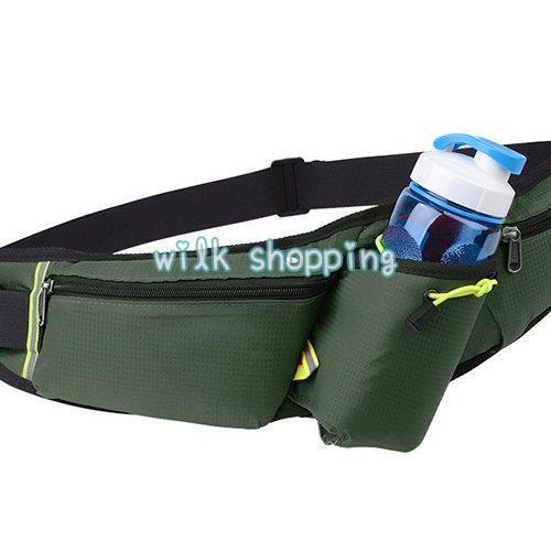 ランニングポーチ マラソンポーチウェストポーチ 薄型散歩 登山防水防汗 ブラック ランニングポーチ ポーチ メンズ レディース ウエストバッグ 超