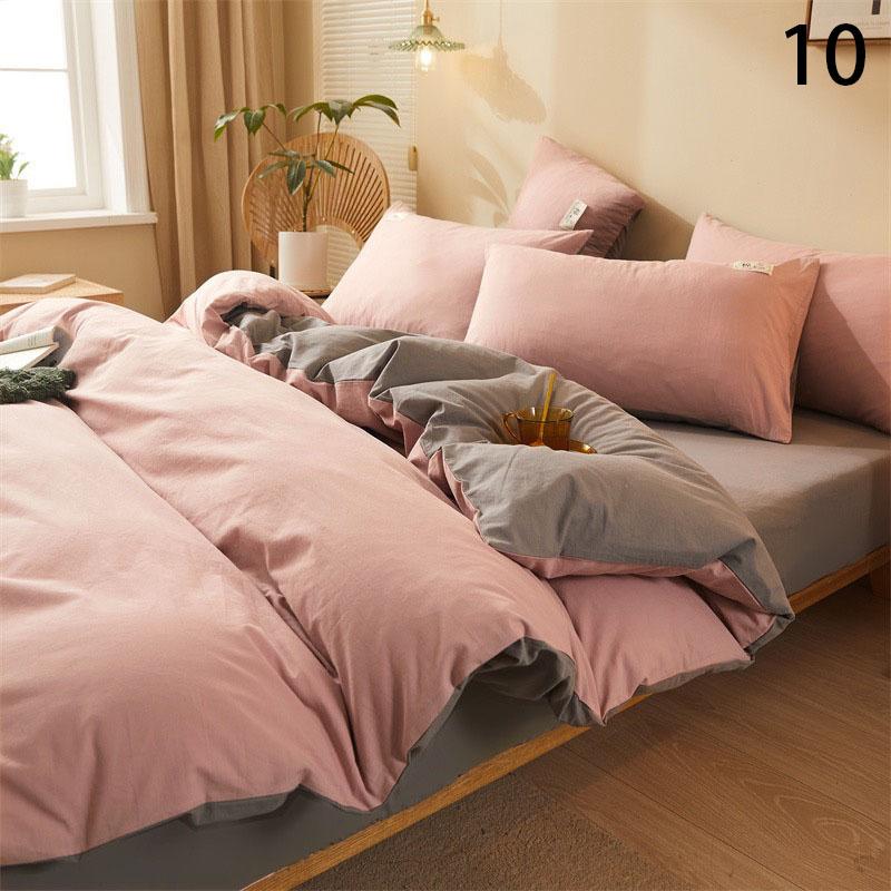 布団カバーセット メンズ オシャレ 北欧風 綿素材 柔らかい 通気 掛け布団カバー 敷布団カバー ベッドカバー フラットシーツ ボックスシーツ 洗える 枕カバー Kk00 Shift38 Wilk Shopping 通販 Yahoo ショッピング