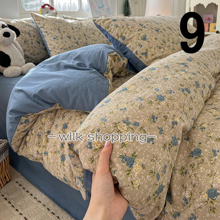 まとめ買いお得‼️５個 シングル ベッドカバー シーツ 洗える 北欧 抗菌 防臭 北欧風 布団カバーセット シンプル 掛け布団カバー シングル ダブル