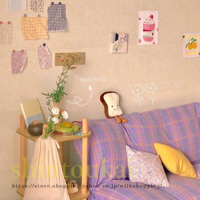 マルチカバー 北欧風 布製 チェック柄 オシャレ テーブルクロス テーブルカバー 70*70cm  100*145cm カフェ 背景布  手洗い | ブランド登録なし | 05