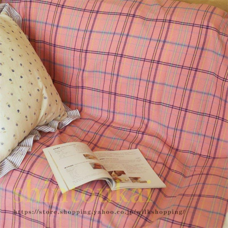 マルチカバー 北欧風 布製 チェック柄 オシャレ テーブルクロス テーブルカバー 70*70cm  100*145cm カフェ 背景布  手洗い | ブランド登録なし | 09
