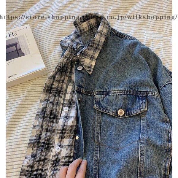 レディース デニムジャケット 春秋 秋冬 アウター 春物 秋物 G