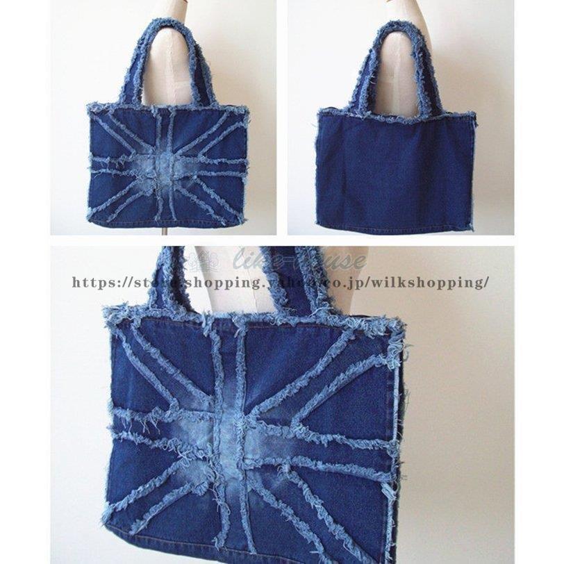新作☆お出掛けトート☆3way☆手刺繍☆ショルダー付☆ヴィンテージデニム 楽天市場】デニム バッグ（柄刺繍）の通販