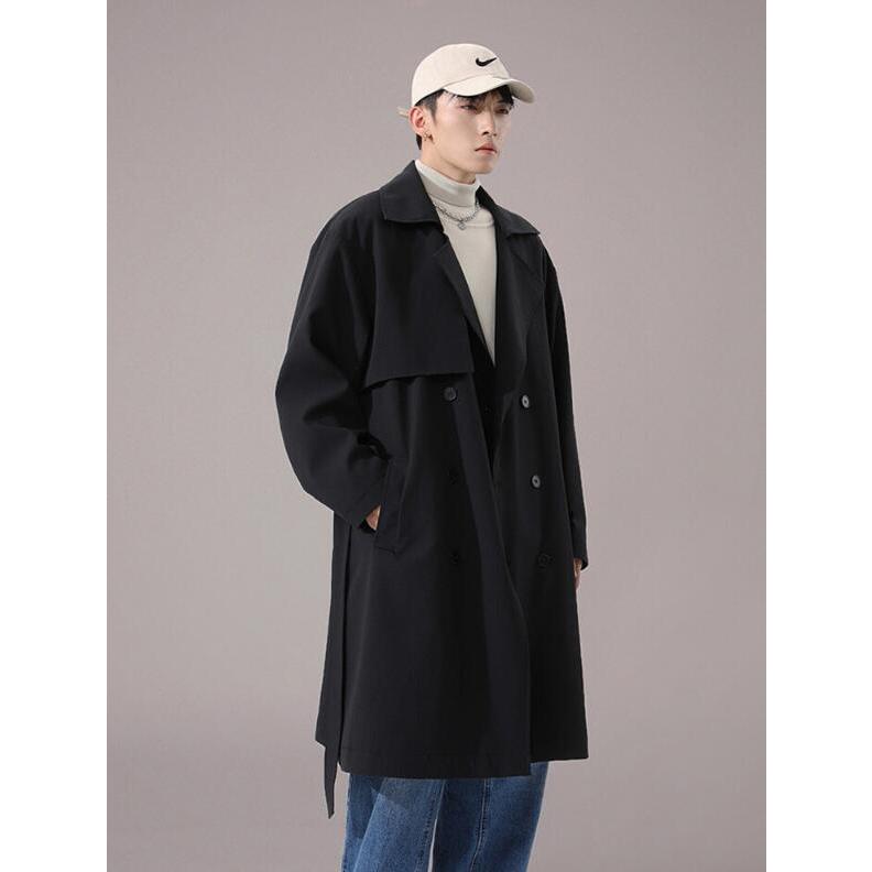 ロングコート メンズ トレンチコート ウインドブレーカー 春服 秋冬