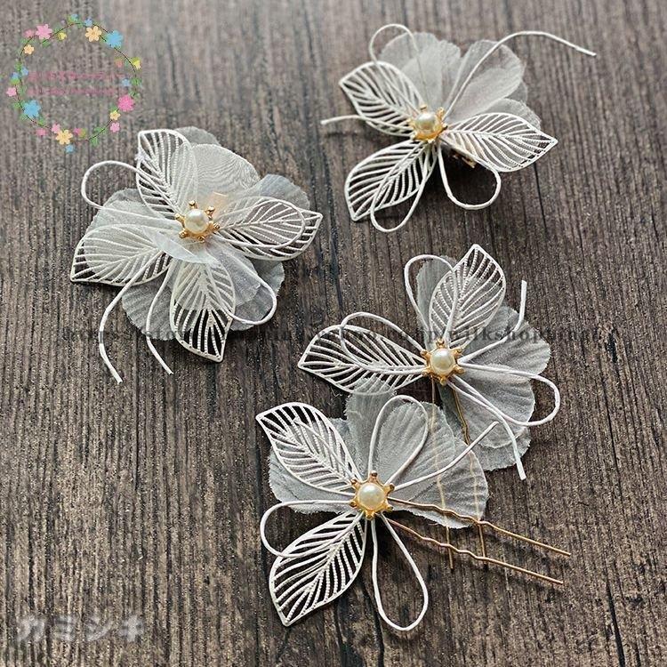 ウェディングアクセサリー4点セット