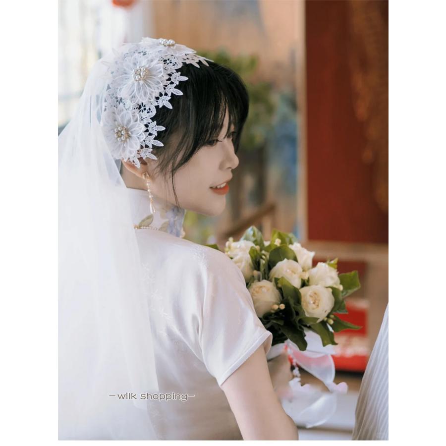 ウェディングベール カチューシャ ウエディング ヴェール 花嫁 ウェディングベール カチューシャ ウエディング ヴェール 花嫁