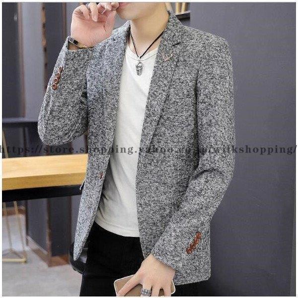 メンズブレザー 秋 テーラードジャケット 通勤 ビジネス フォーマル コーデ 大きいサイズ ブラック グレー ブルー カジュアル テーラード メンズ 秋冬 3色 Kk0925 Yuio8 Wilk Shopping 通販 Yahoo ショッピング