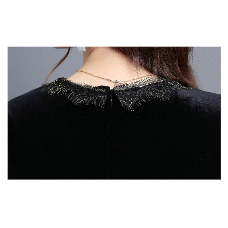 ワンピース レディース マキシワンピース 切り替え ベロア ロング 秋 40代 花柄 刺繍 チャイナ服 チュニック 体型カバー ゆったり 大きいサイズ 50代 30代 ワンピース レディース マキシワンピース 切り替え ベロア ロング 秋