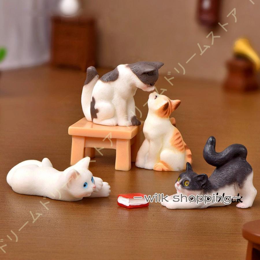   猫の置物 1/15 猫 インテリア オブジェ 置物 猫の置物 玄関 部屋 キャット 置き物