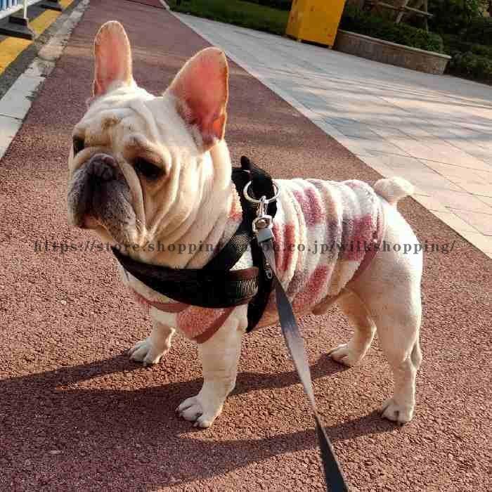フレンチブルドッグ 服 犬 冬 もこもこ 暖かい ボア タンクトップ