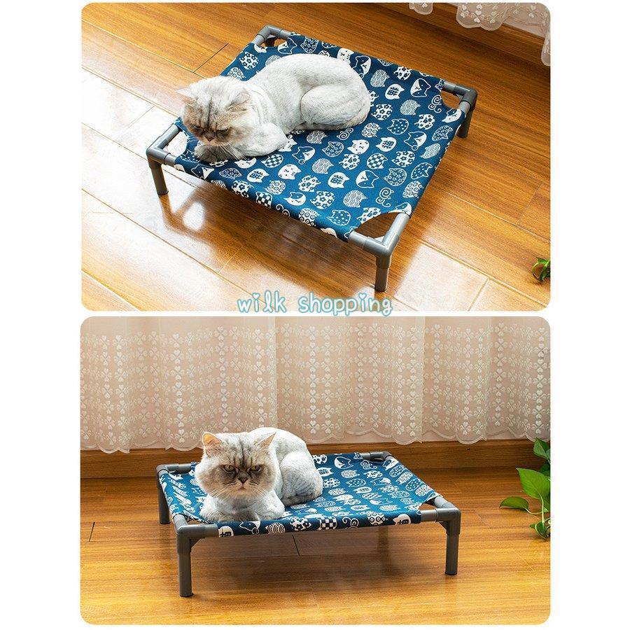 ペットベッド 猫 夏 ペットトランポリン カドラー ソファー クッション