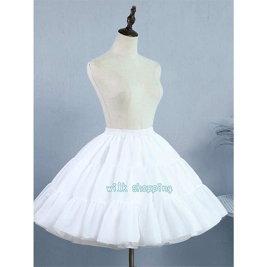 セール！ パニエ 定番 ふわふわ 可愛い アンダースカート