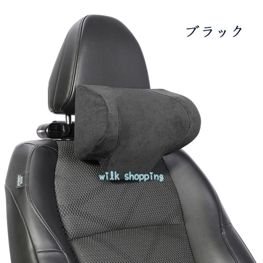 首枕 車用クッション フック付き 調節可能 スマホホルダー ネック