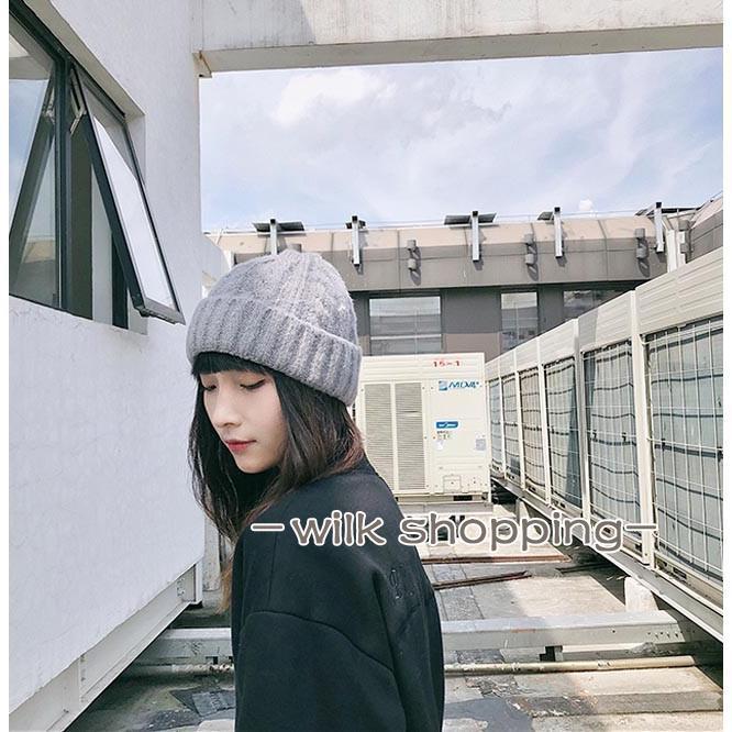 レア 美品 LA バゲット ハット ニット帽 ストリート 白 冬 レア