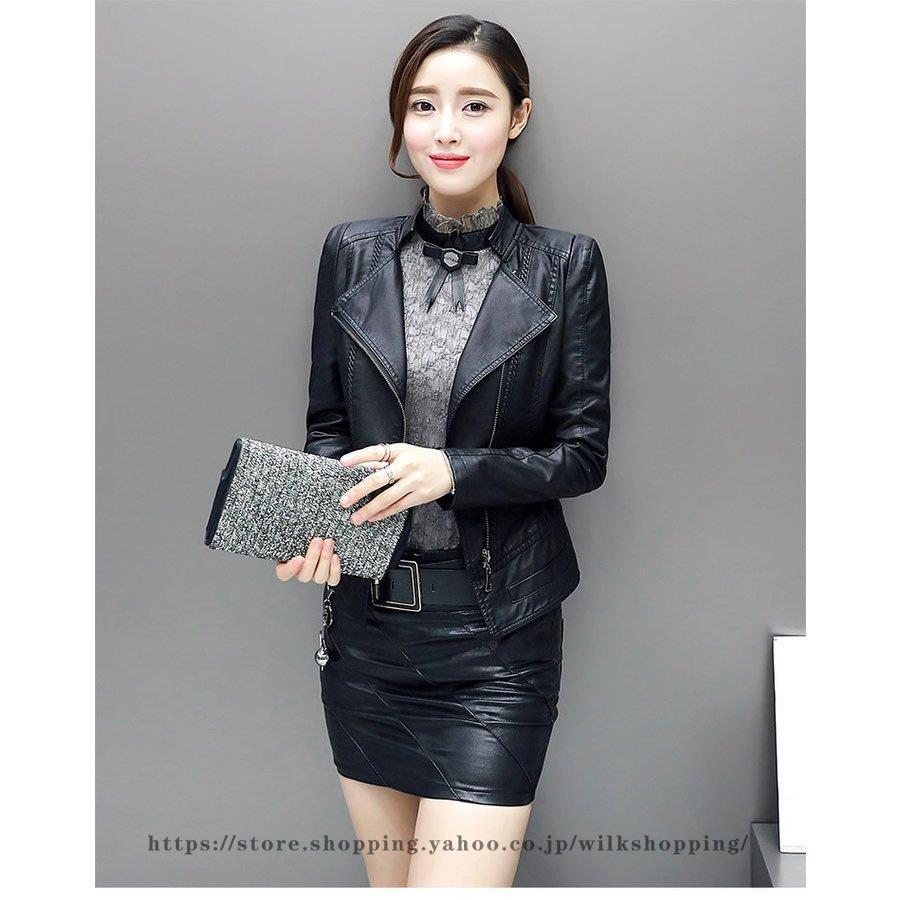 大切な人へのギフト探し レディース革ジャン 本革 秋冬 レザージャケット ライダースジャケット ラム革 スリム バイクウェア 上品 防寒防風 シングル ビジネス 女性用