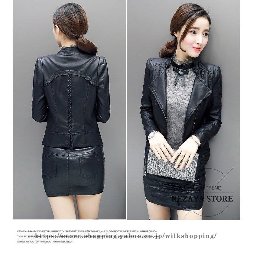 大切な人へのギフト探し レディース革ジャン 本革 秋冬 レザージャケット ライダースジャケット ラム革 スリム バイクウェア 上品 防寒防風 シングル ビジネス 女性用