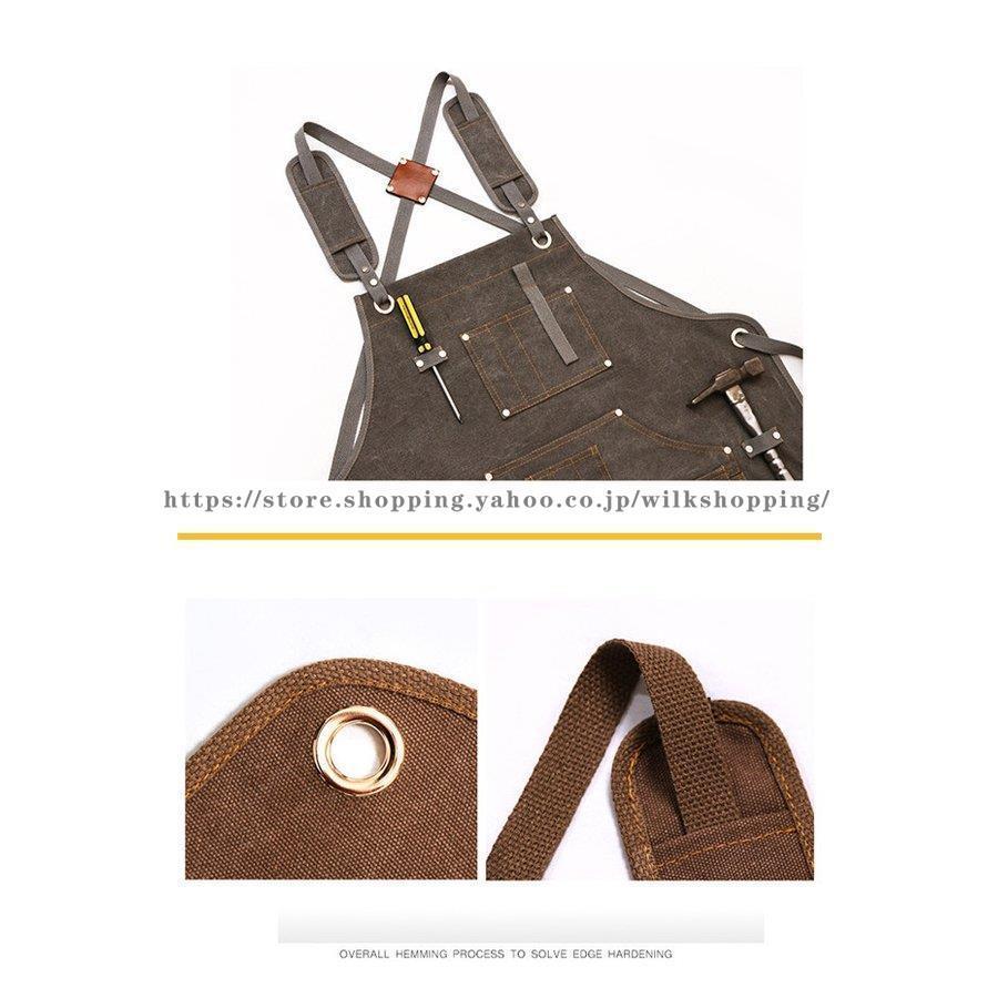 【美品】TOR GEAR KIDS/オイルドキャンバス系/エプロン/茶系 美品】TOR GEAR KIDS/オイルドキャンバス系/エプロン/茶系