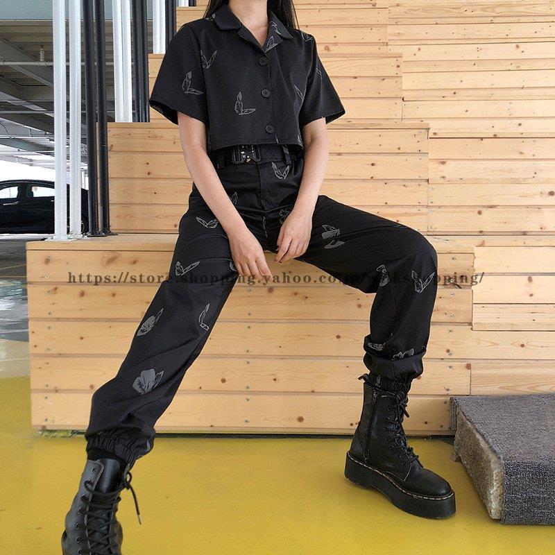 パンツ レディース 蝶々 個性的 派手 ズボン ストリート系 原宿 韓国 最前線の パンツ レディース 蝶々 個性的 派手 ズボン ストリート系 原宿 韓国 最前線の
