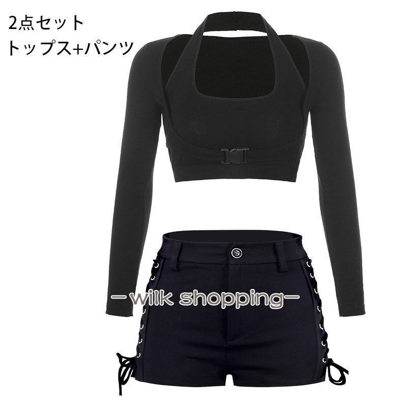 ポールダンスウェア（大会用） ジャズダンス レディース トップス パンツ ポールダンス ダンス衣装