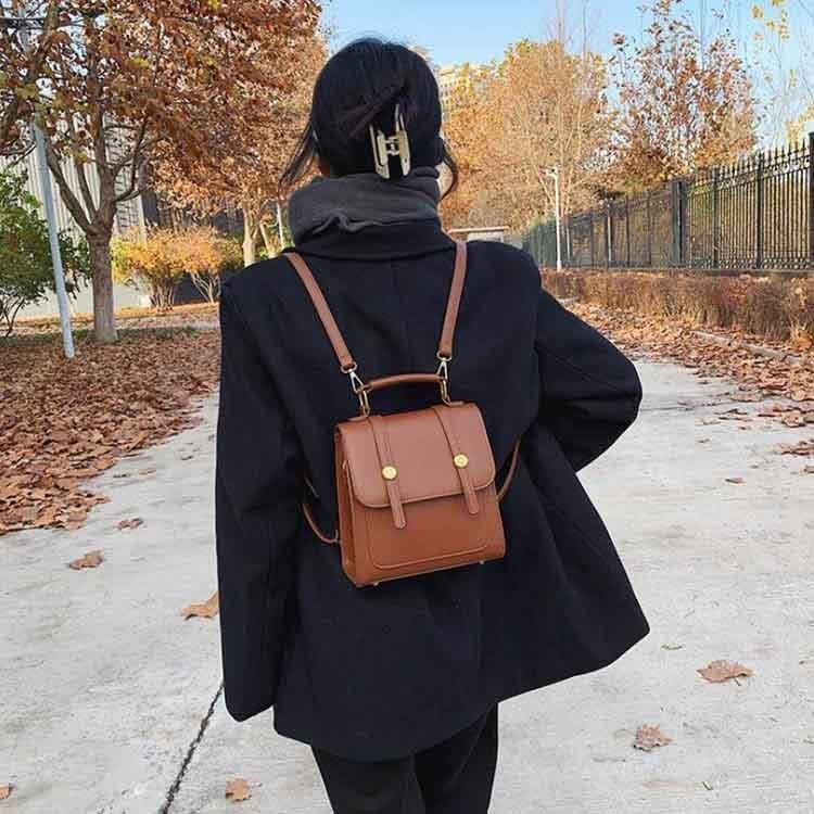 4色！リュックサック レディース PU  バックパック レザー レディースリュック レディースバッグ おしゃれ   通学 通勤 旅行 デイパック 2way | ブランド登録なし | 05