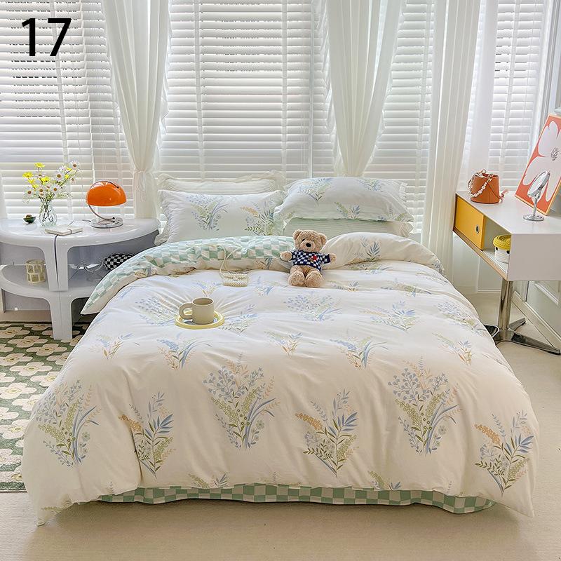 布団カバー セット 3点 4点 シングル セミダブル ダブル ベッドカバー 寝具セット 枕カバー おしゃれ 四季通用 北欧風 柔らかい 洋式和式兼用 Wang Sjt Wilk Shopping 通販 Yahoo ショッピング