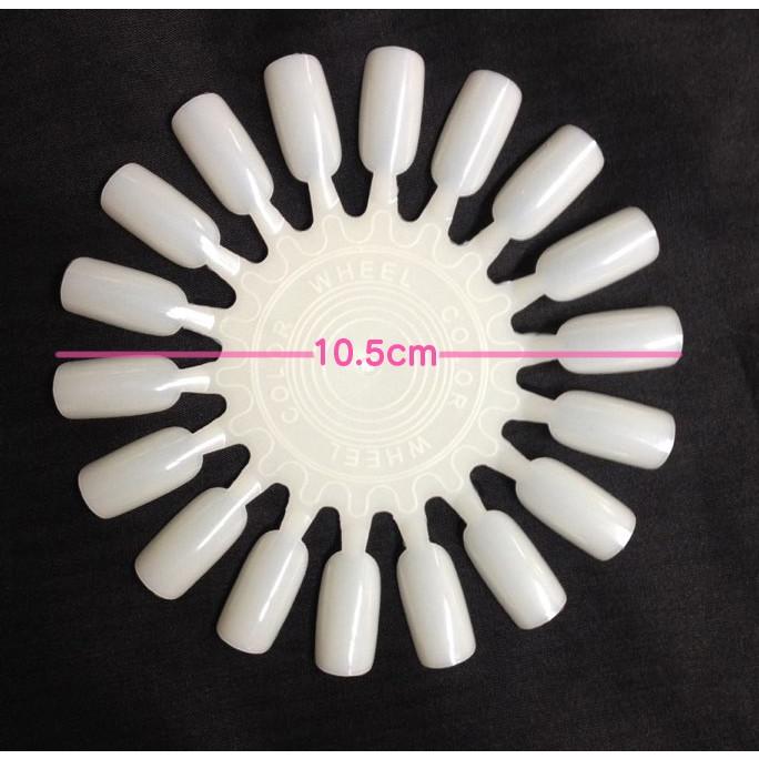 10枚セット ネイル カラーチャート ラウンドタイプ 円形 Cchrnd Wh 10 ウイルビーマート 通販 Yahoo ショッピング