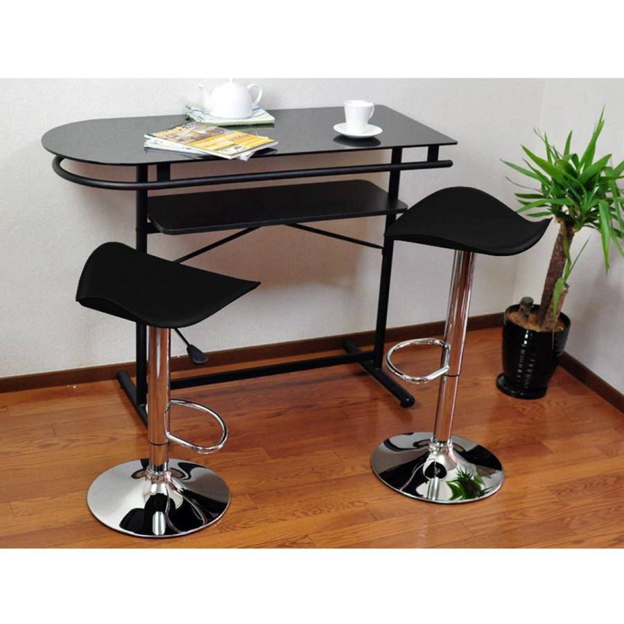 Rakuten 強化ガラスカウンターテーブル モダンバーチェア2脚 3点セット 売れ筋 激安単価で Talentoindustrial Com