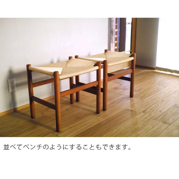 ダイニングチェア 2脚セット ジェネリック家具 CH53 ペーパーコード スツール ハンスjウェグナー リプロダクト チェア ヨーロピアンビーチ材 ドイツ産ブナ材_17