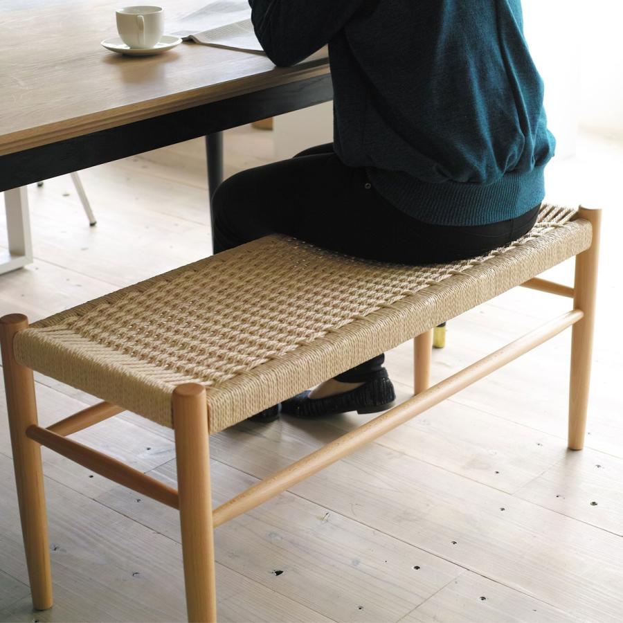 ダイニングベンチ チェア イス 椅子 スツール 幅100cm ペーパーコード ダイニング ベンチ チェア イス 椅子 スツール 幅100cm ペーパーコード
