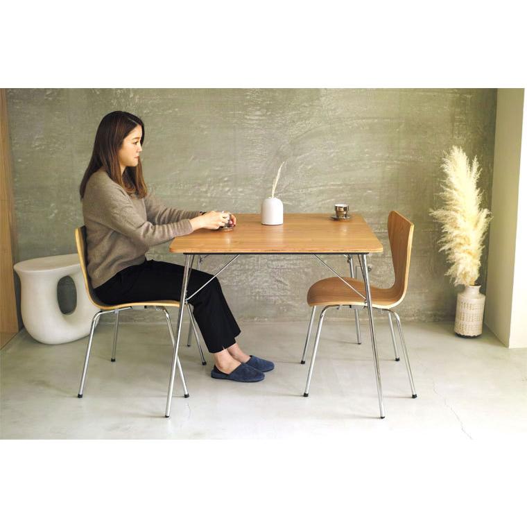 イニングセット 3点セット イームズ 折りたたみテーブル DTM-2 セブン