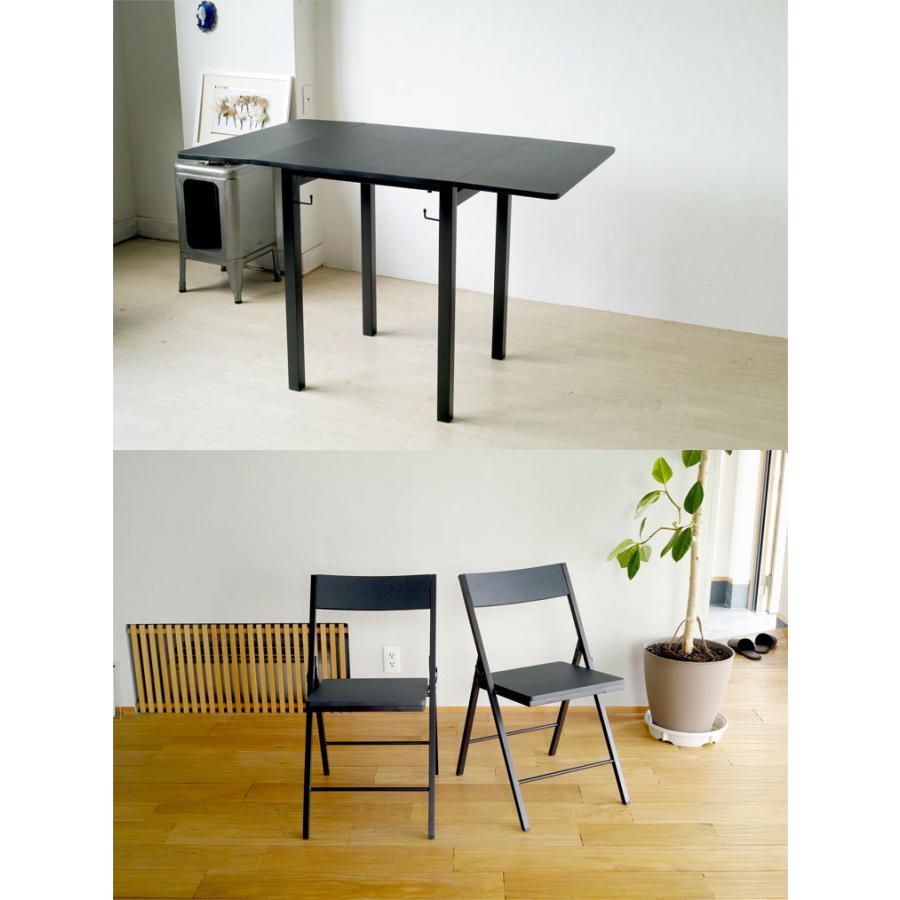 ダイニングテーブルセット 伸長式 3点セット テーブル 木製 ダイニング