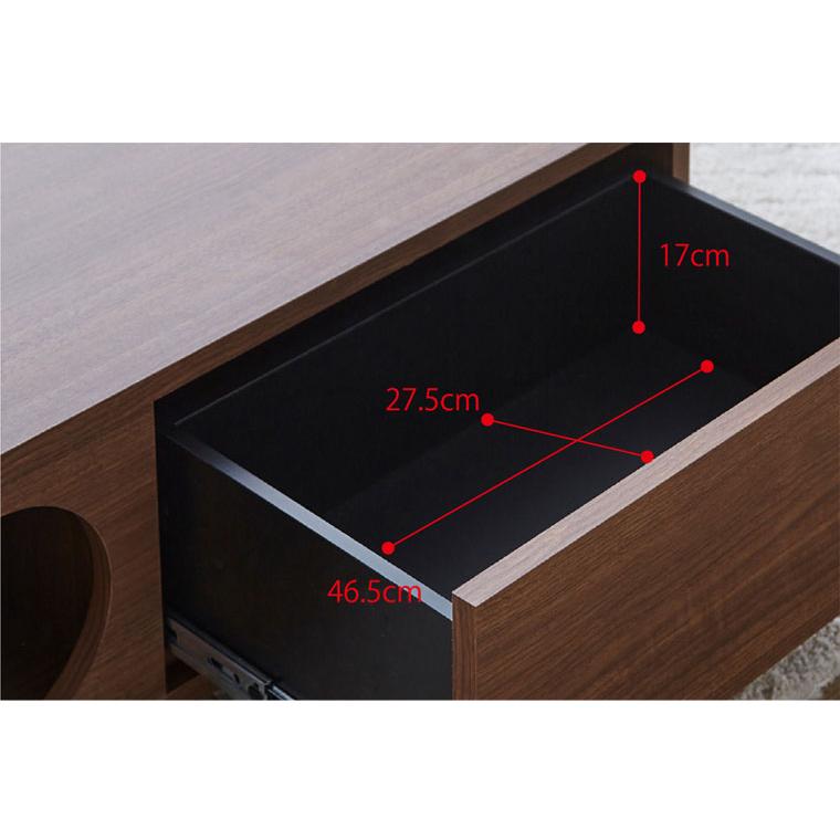 ペットハウス センターテーブル 引き出し付き ペット家具 ローテーブル