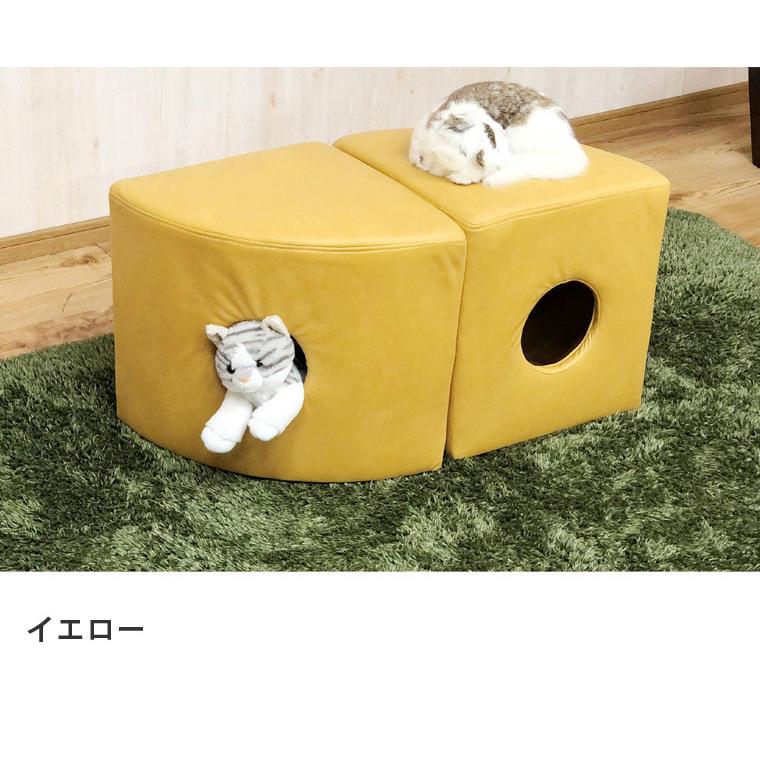 2個セット ペットハウス スツール ペット用 ペット家具 椅子 小屋 トンネル ファブリック 犬 猫 代引不可｜will-limited｜09