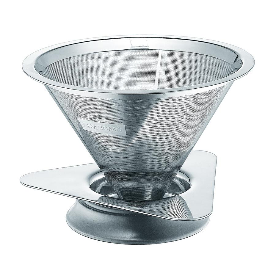 超微細 フィルター ステンレス製 ペーパーレス コーヒー ドリッパー Cafe Metal カフェメタル MacMaマックマー ラッピング対応